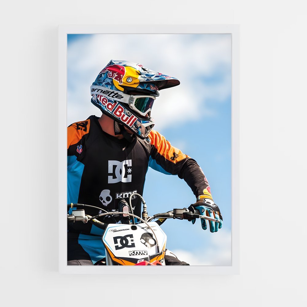 Poster Dirt Legend – affiche Motocross freestyle (vue 3)